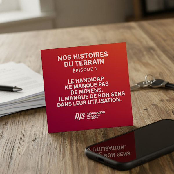 ÉPISODE 1 : Le handicap ne manque pas de moyens, il manque de bon sens dans leur utilisation.